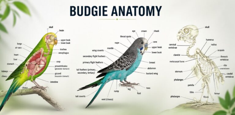 Budgerigar Anatomy